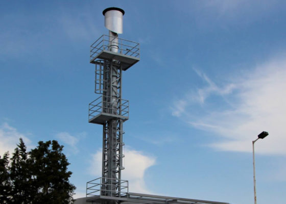 Estructura chimeneas (chacuacos) procesos de transferencia de calor