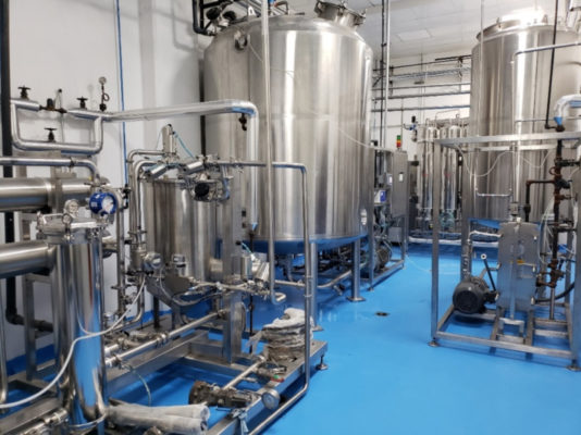 equipo de procesos industriales